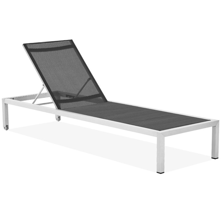 Ebern Designs Auckland Outdoor Metal Chaise Lounge | Wayfair